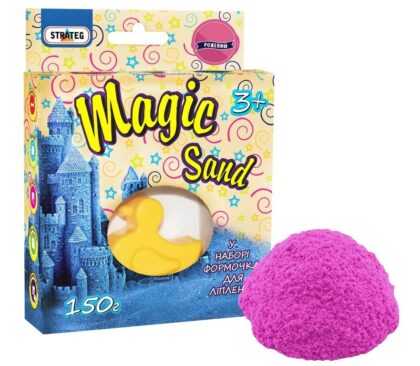 Magic sand рожевого кольору