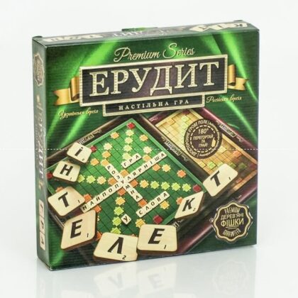 гр Гра настільна вел. ""Ерудит PREMIUM"" G-ER-U-01 (5) ""Danko Toys""