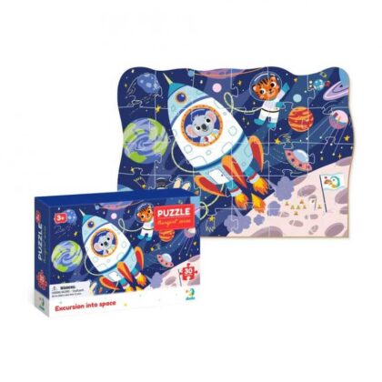 гр Пазли картонні (3-4 роки) 30 ел. ""Екскурсія у Космос"" 300374 (36) ""Dodo""