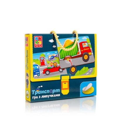гр Гра з липучками ""Транспорт"" - VT 1302-28 /UKR/ (18) ""Vladi Toys""