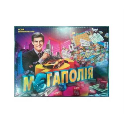 гр Настільна гра велика ""Мегаполія"" DTG6U (10) укр ""Danko Toys""