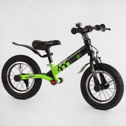 Велобіг Corso ""Skip Jack"" 95112 (1) ЧОРНО-ЗЕЛЕНИЙ