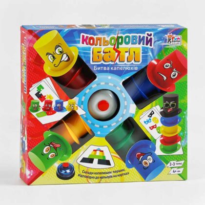 гр Настільна гра “Кольоровий батл” 39402 (12) "4fun Game Club""