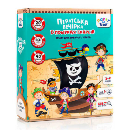 гр Набір для свята  ""Піратська вечірка"" (укр)  VT6010-03 (5) ""Vladi Toys""