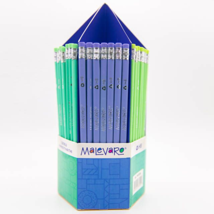 Олівці чорнографітні PASTEL трикутні HB 168шт