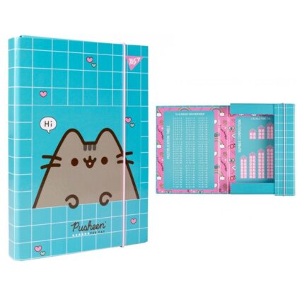 Папка для зошитів Yes картонна В5 "Pusheen"
