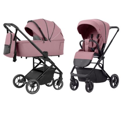 Коляска універсальна CARRELLO Alfa CRL-6507 (2in1) Rouge Pink /1/