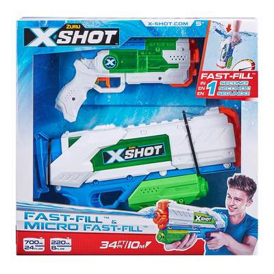 X-Shot Набір водяних бластерів Fast Fill Medium And Small