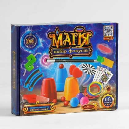 Набір фокусів "Магія" 72168 (18) «Игровой клуб 4FUN»"