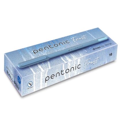 Ручка кульк/масл Pentonic Frost синя 0