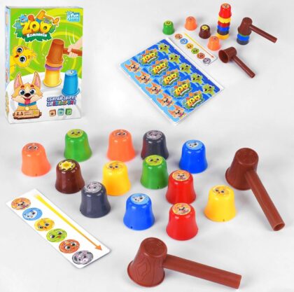 Настільна гра "Zoo компанія" 59540 (18/2) «Игровой клуб 4FUN»" в коробке