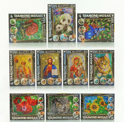 Набір творчості "Діамантовий живопис. DIAMOND MOSAIC" DM-02-01