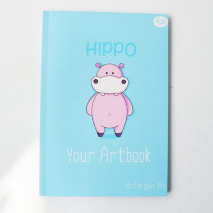 Блокнот TM Profiplan "Artbook hippo"