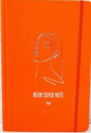 Блокнот TM Profiplan Office "Neon silver note" orange