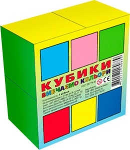 Кубики »изучают цвета" (4куб)