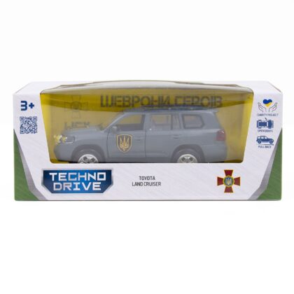 Автомодель серії "Шеврони Героїв" – TOYOTA LAND CRUISER – "РУБІЖ"