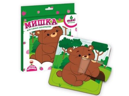 Пазл-рамка "Мишка" VT2903-14 (рус.)