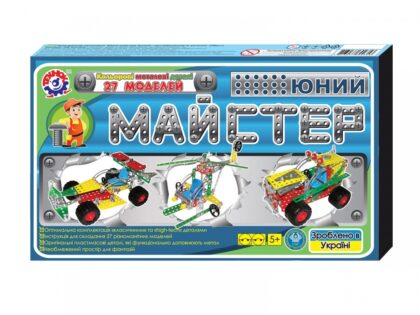Конструктор металевий "Юний майстер ТехноК" искусство. 2353