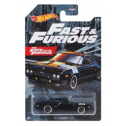 Колекційна модель машинки "Форсаж" Hot Wheels (в ас.)