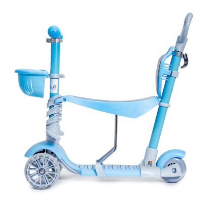 Самокат Scooter Smart 5 в 1 голубой оптом